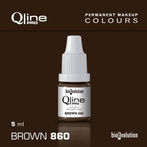 Pigment Brown BIOEVOLUTION QlinePRO 860 - 5 ml