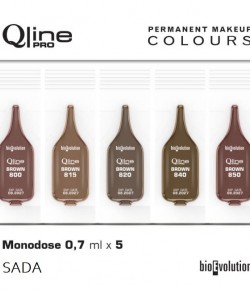 SADA QlinePro - BROWN MIX 5x0,7ml