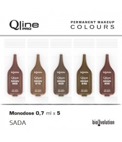 SADA QlinePro - BROWN MIX 5x0,7ml