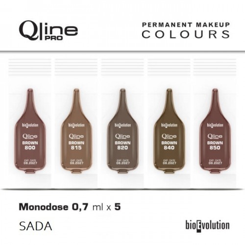 SADA QlinePro - BROWN MIX 5x0,7ml