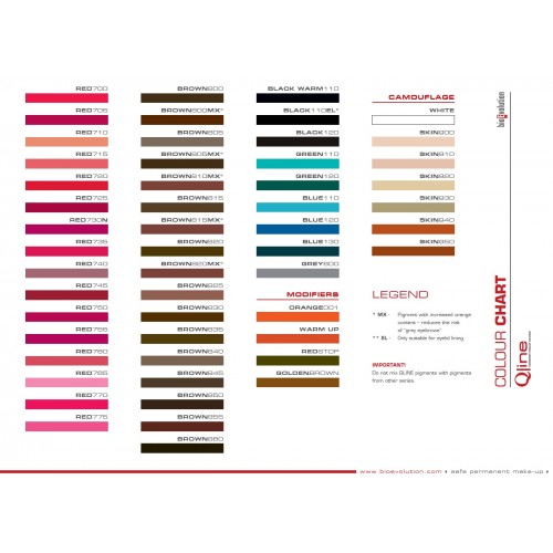 Pigment BIOEVOLUTION QLine SKIN 950 - 5 ml