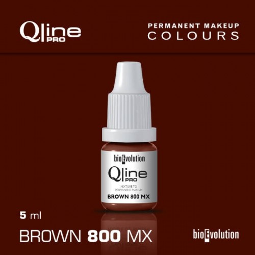 Pigment Brown BIOEVOLUTION QLinePRO 800MX - 5 ml Pigment Brown BIOEVOLUTION QLinePRO 800MX - 5 ml