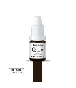 Pigment BIOEVOLUTION QLinePRO BLACK WARM 02 - 5 ml