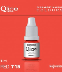 Pigment BIOEVOLUTION QLinePRO RED 715 - 5 ml