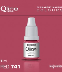 Pigment BIOEVOLUTION QLinePRO  RED 741 - 5 ml
