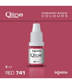 Pigment BIOEVOLUTION QLinePRO  RED 741 - 5 ml