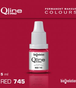 Pigment BIOEVOLUTION QLinePRO RED 745 - 5 ml