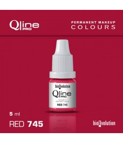 Pigment BIOEVOLUTION QLinePRO RED 745 - 5 ml